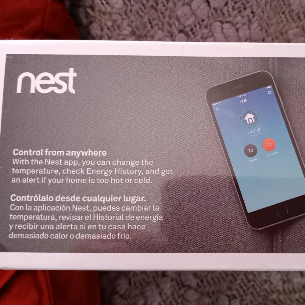 🆕Google Nest Learning Thermostat T3007ES Stainless Steel Color SEALED PACKAGE